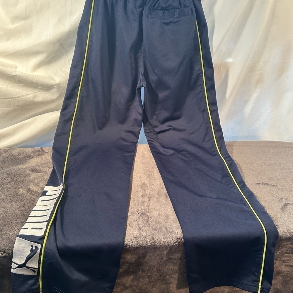 𝅺BOYS, puma, sport lifestyle, sweatpants, track, size large pants‎ #b1022 - Picture 2 of 7